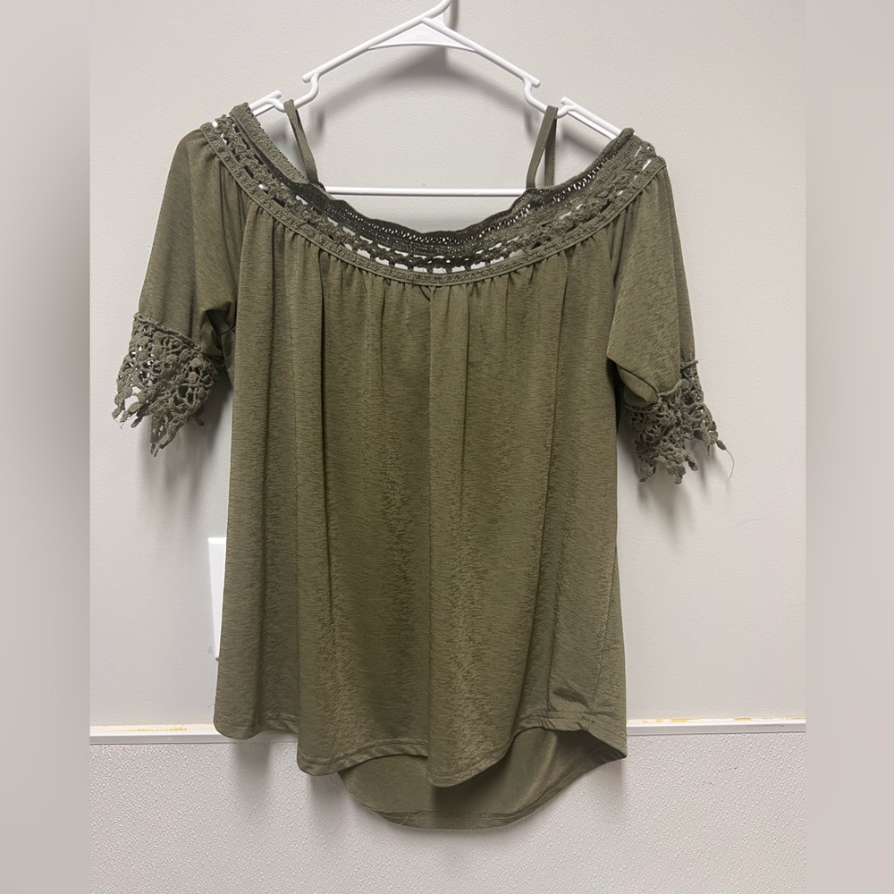 Rue 21 Army Green blouse